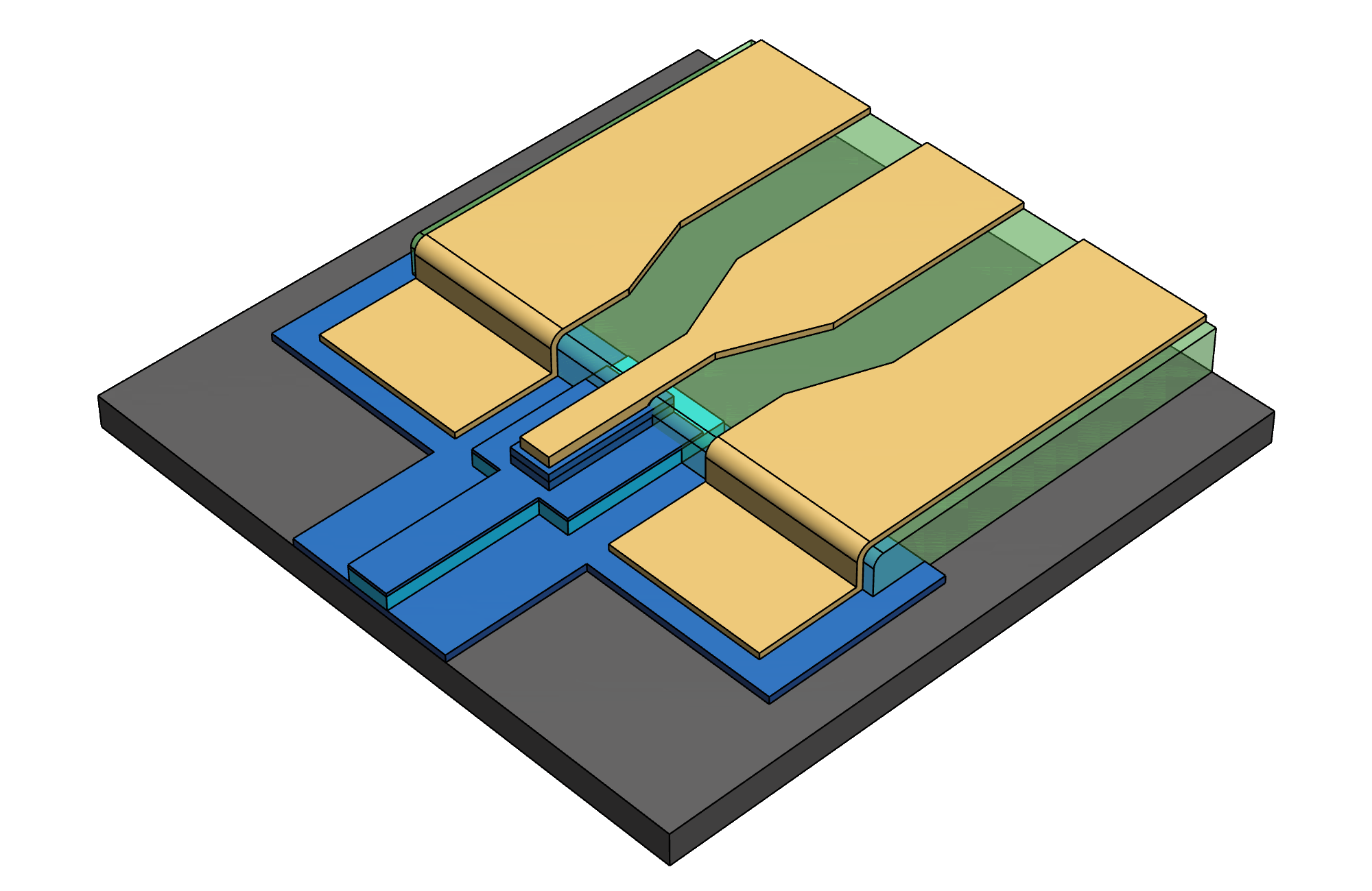1310/1550nm Ultra-High Speed Photodetector